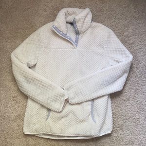 quarter button up sweater